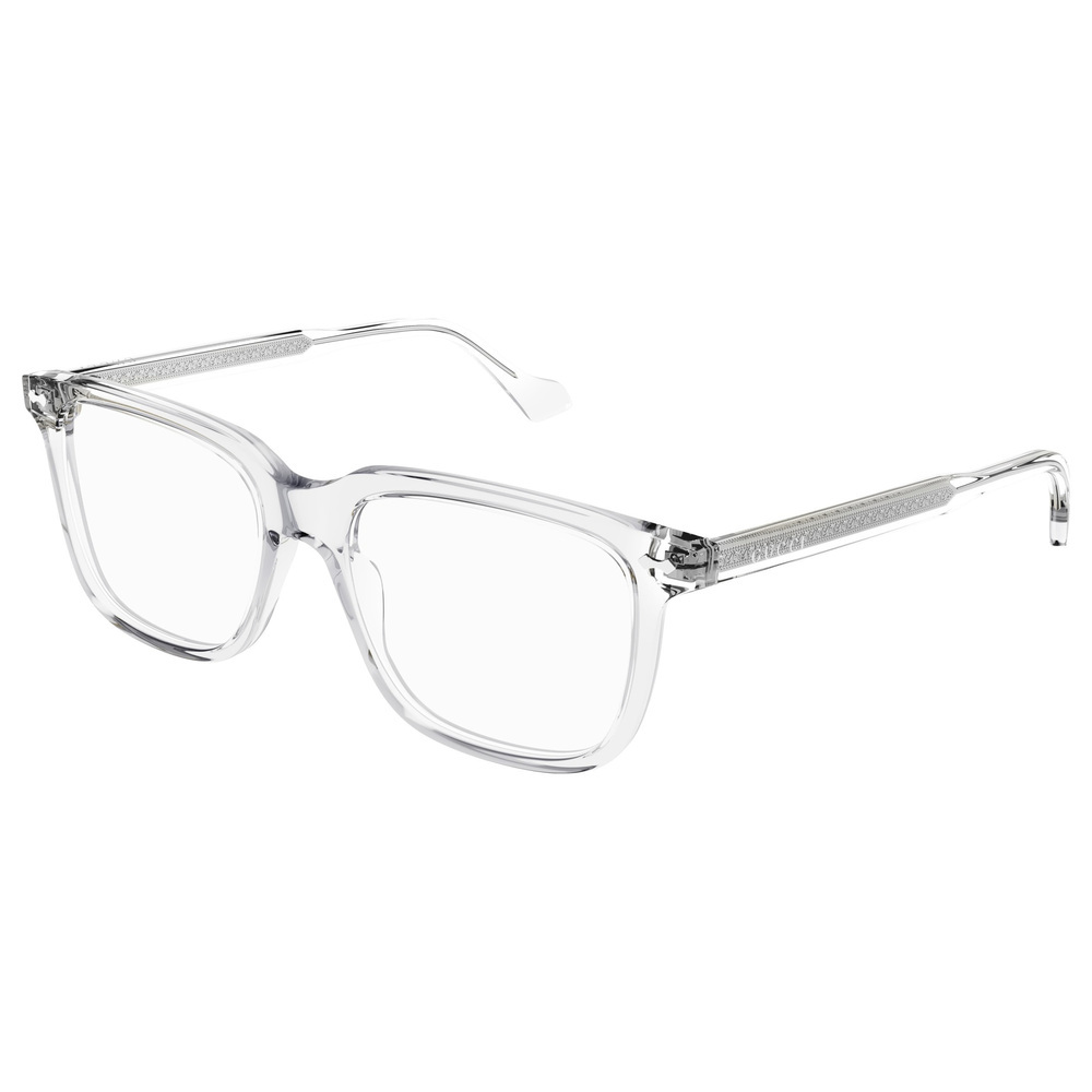 Gucci GG0737O Eyeglasses Crystal Plastico Rectangle